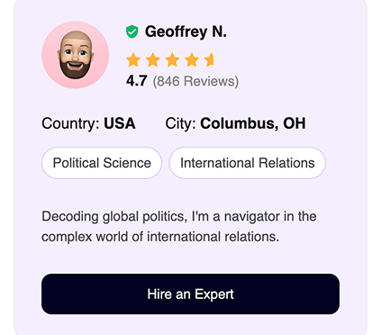 Chat window with Geoffrey N. asking about Appendix B